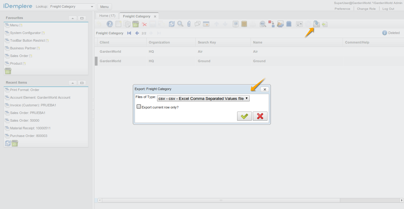 NF001 ExportCSV01
