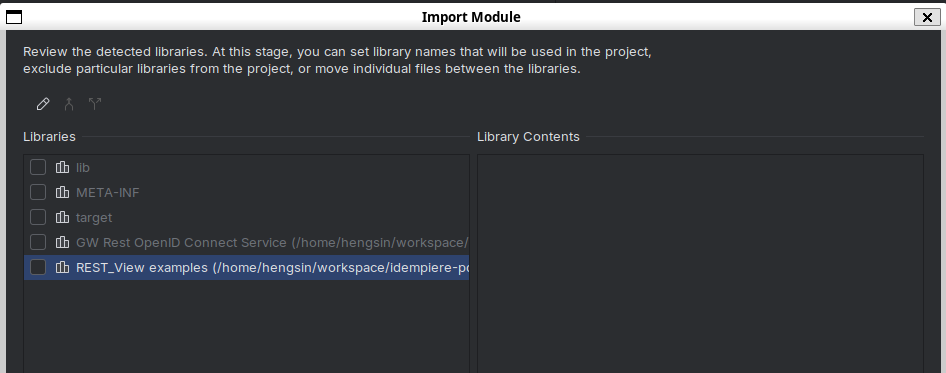 Import com.trekglobal.idempiere.rest.api Step 4