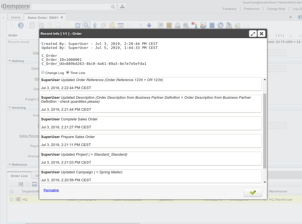 TimeLineRecordInfo