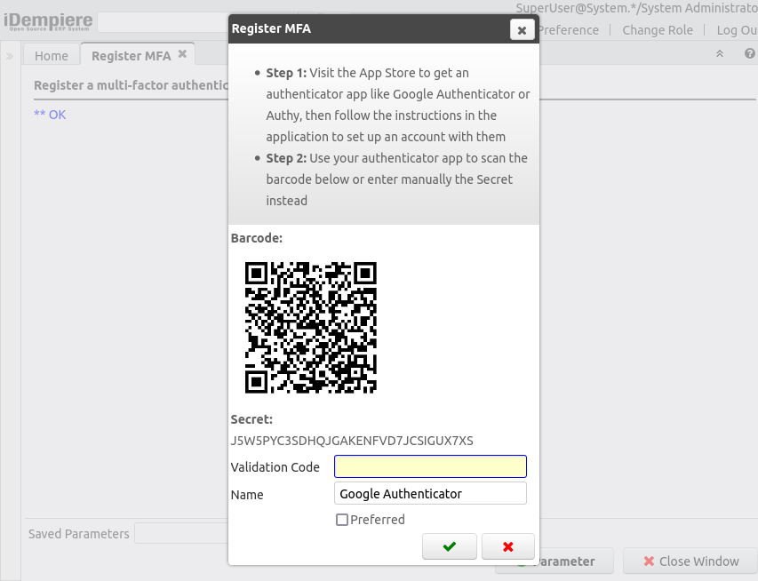 04 MFATOTPForm