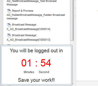 killsession timeout panel