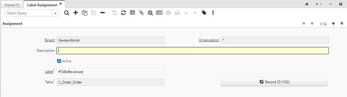 LabelAssignmentWindow