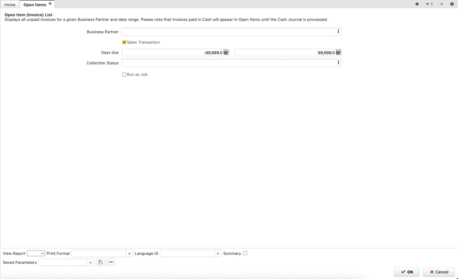 NF10 Tabular Report Re Run