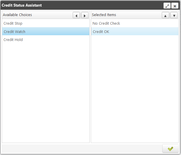 NF10 WizardMultipleListPanel