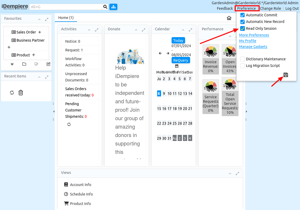 01 Read Only Session