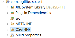 OSGI INF Folder