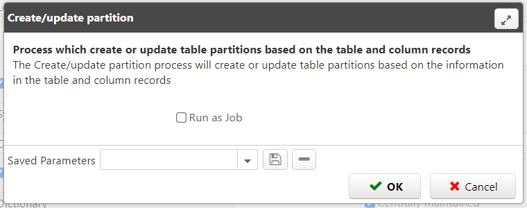 Table Partitioning Process