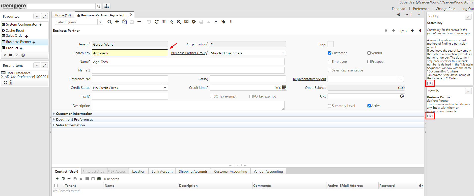 EntityType Identification Tool tip & How To