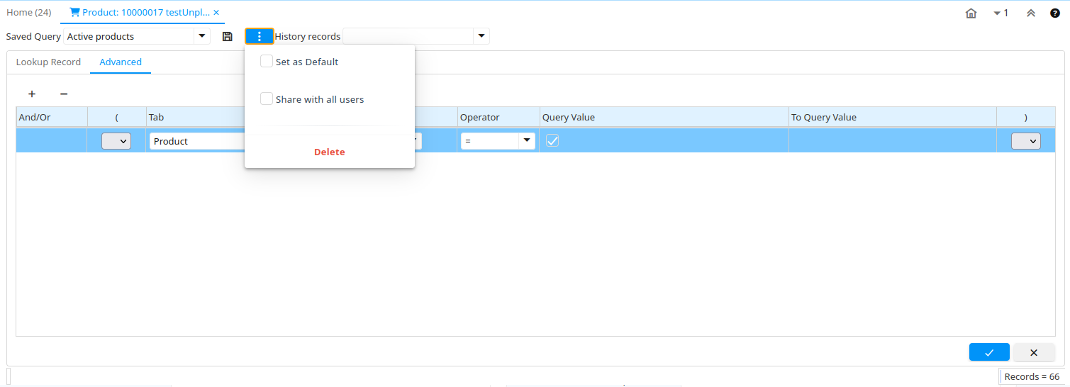 AdvancedSavedQueryOptions