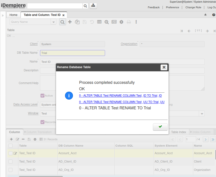 03 RenameTableResult