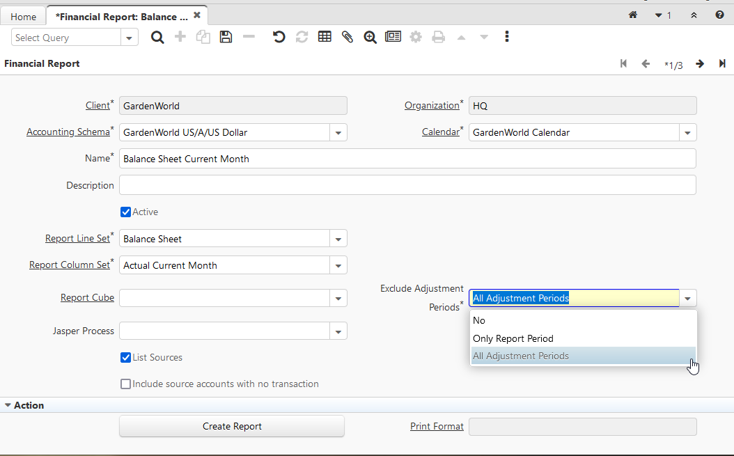 FinReportExcludeAdjustmentPeriod