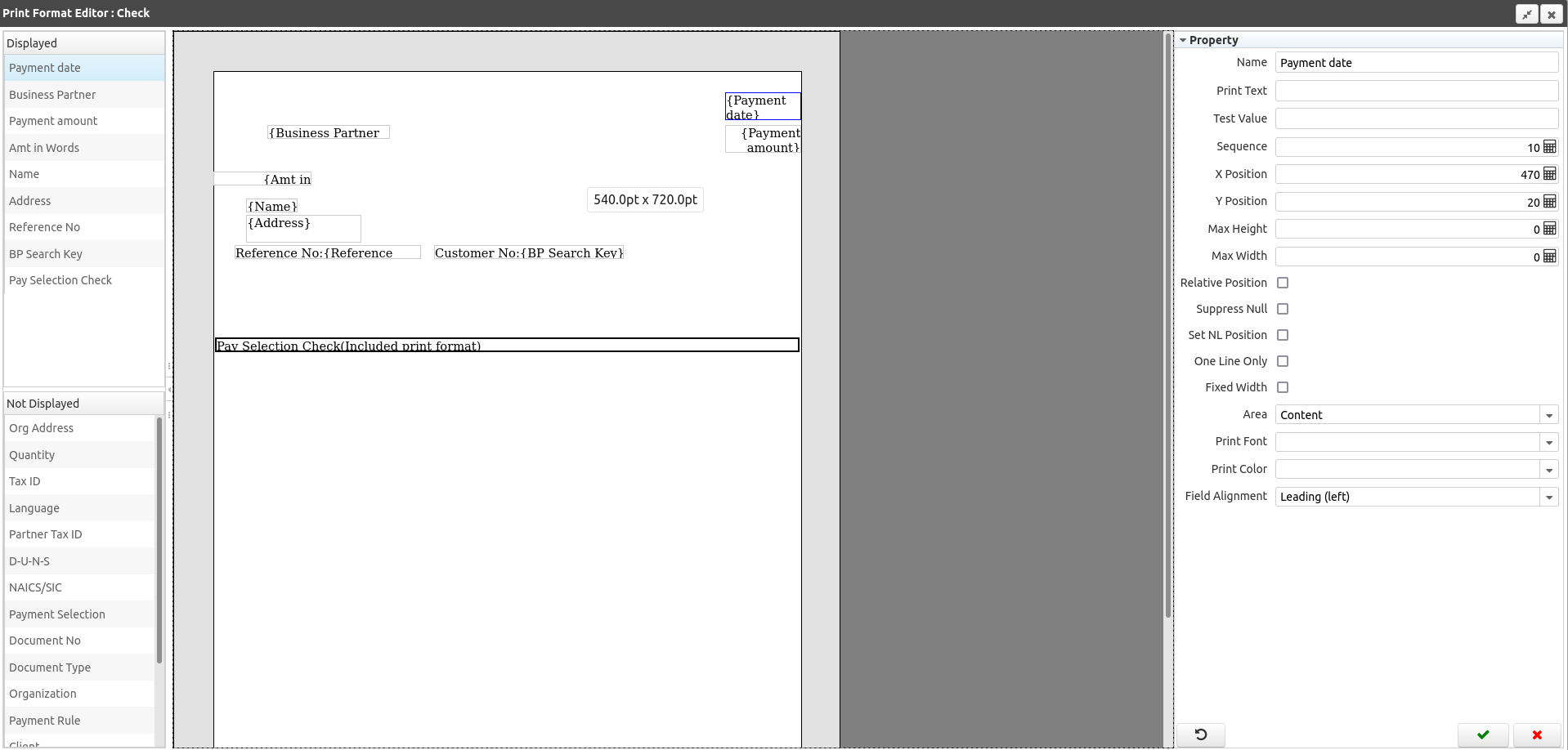1994 PrintFormat Editor