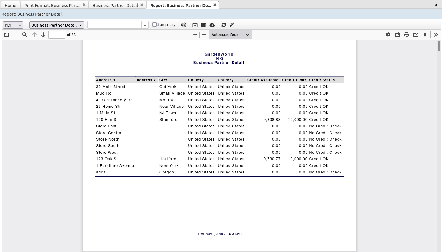4894 BusinessPartnerDetail ExamplePrintHeaderFooter