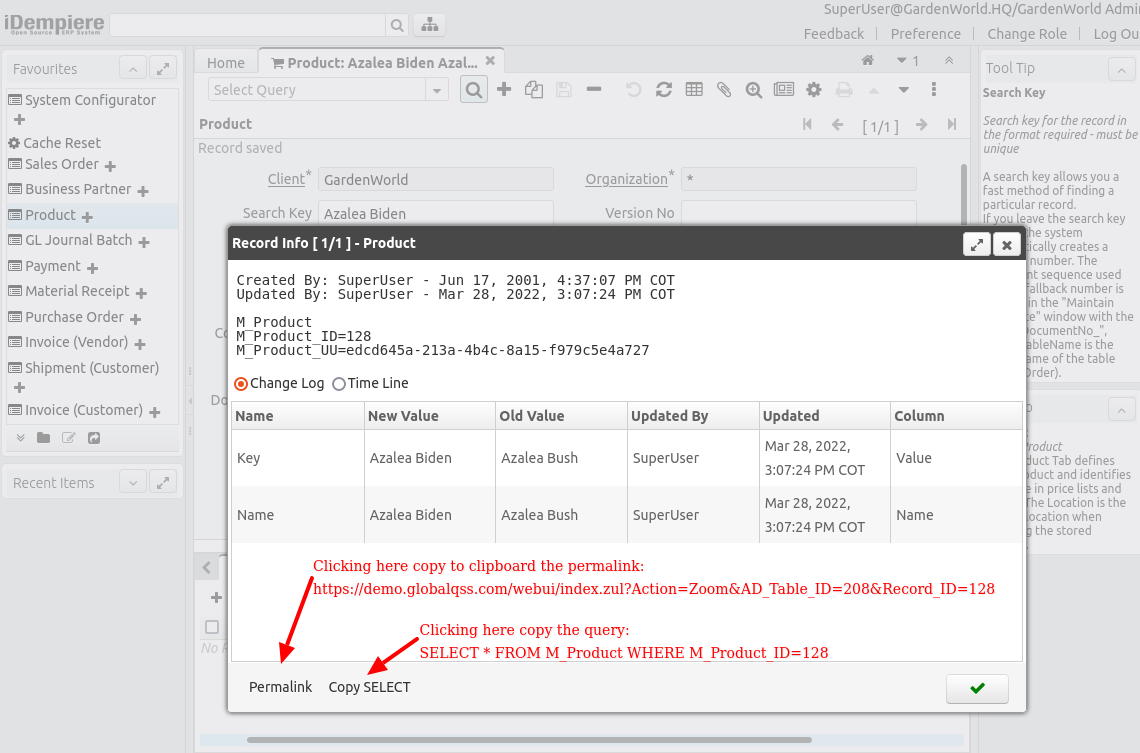 RecordInfoCopyToClipboard